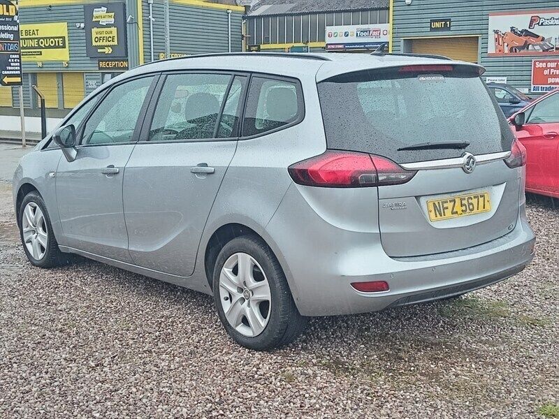 Used Vauxhall Zafira 2013 Silver MPV