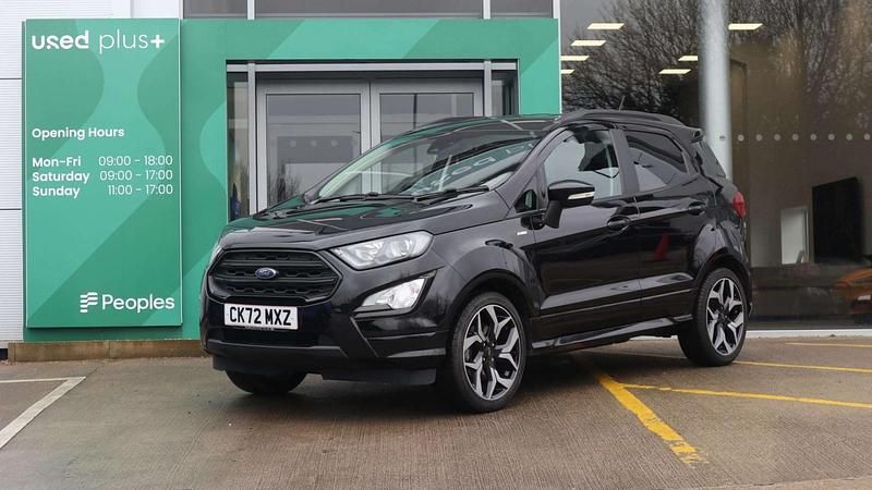 Used Ford Ecosport ST-Line 125 HP (91 kW) 2022 Black SUV