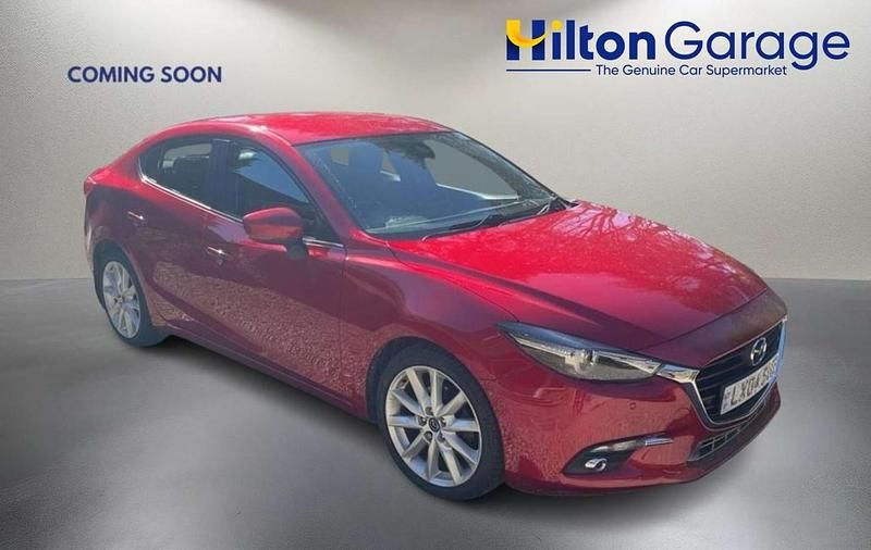 Used Mazda 3 Inclusive 2017 Red Sedan