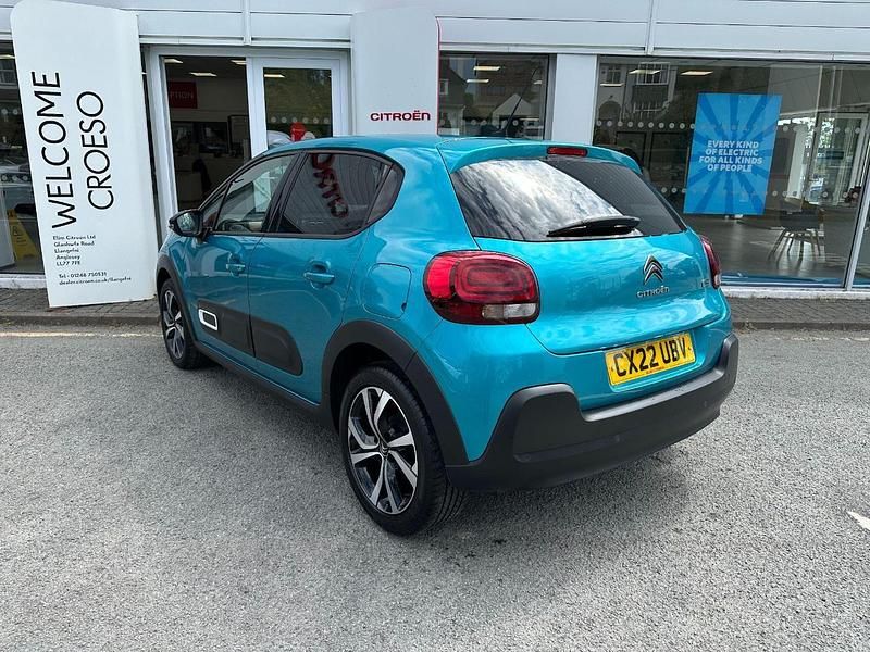 Used Citroën C3 PureTech 82 HP (60 kW) 2022 Blue Hatchback