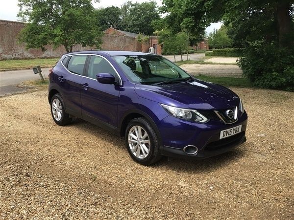 Blue Used 2015 Nissan Qashqai Acenta SUV | £6,495 (Fair price) - Image 1/1