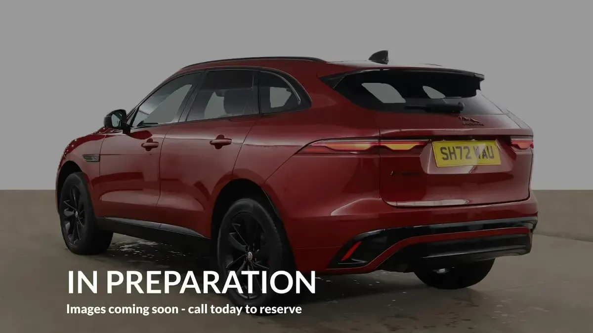 Used Jaguar F-Pace R-Dynamic 204 HP (150 kW) 2022 Red SUV