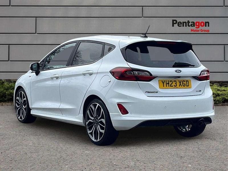 Used Ford Fiesta ST-Line X 123 HP (90 kW) 2023 White Hatchback