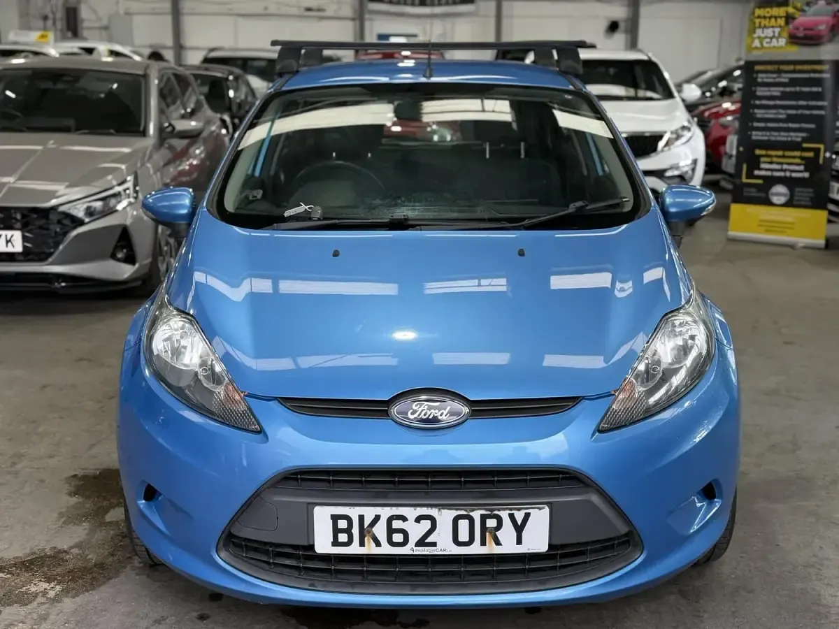 Used Ford Fiesta 82 HP (60 kW) 2012 Blue Hatchback