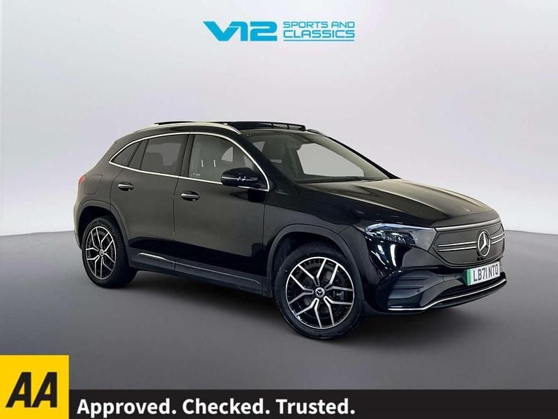 Used Mercedes EQA250 AMG Line Premium 139 kW (190 HP) 2021 Black SUV