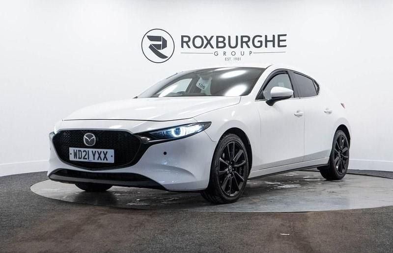 Used Mazda 3 Inclusive 2021 White Hatchback