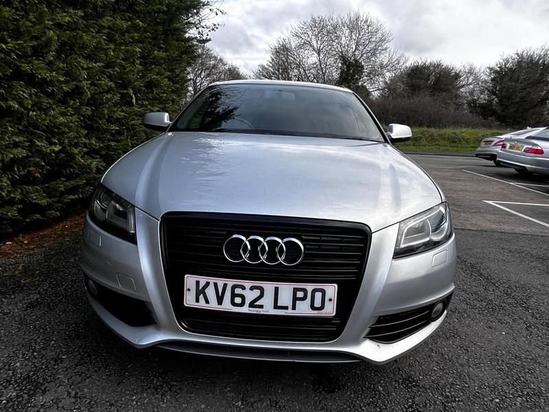 Used Audi A3 Black Edition 2012 Silver Hatchback