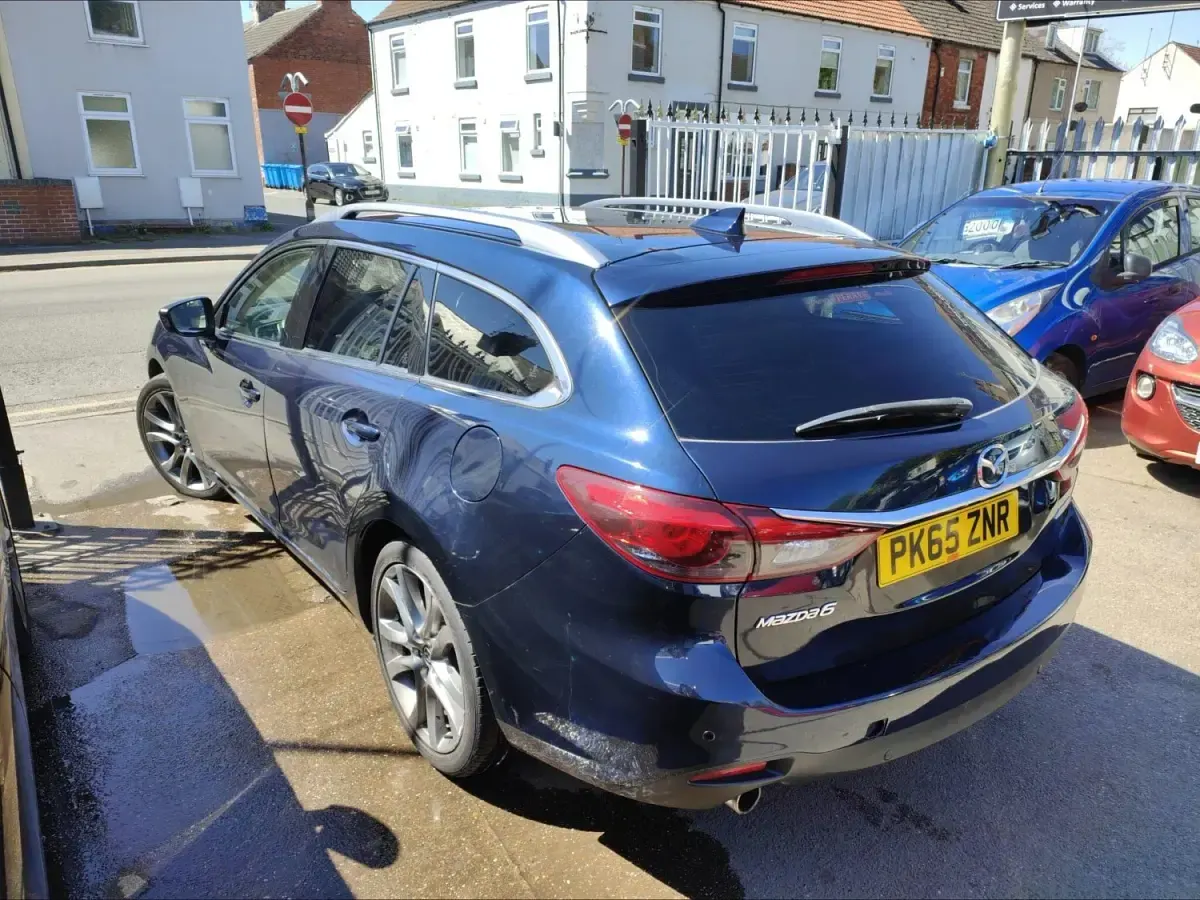Second-hand Mazda 6 Inclusive 150 CP (110 kW) 2015 Albastru Break