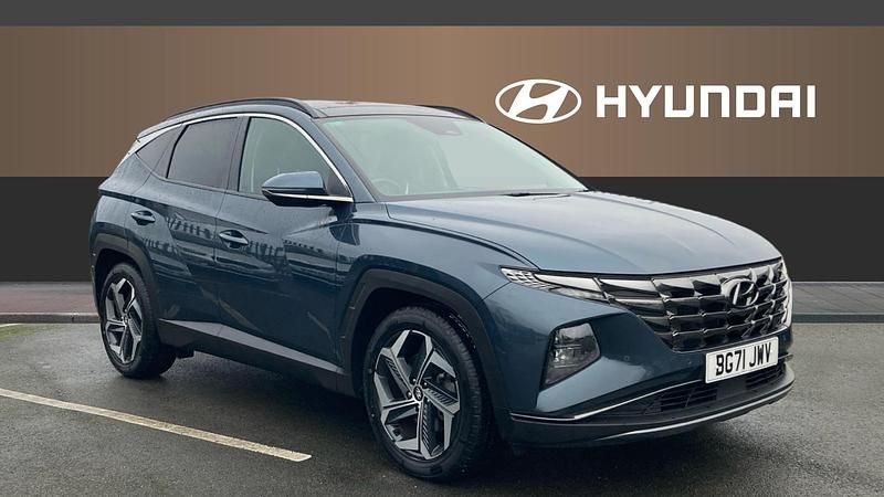Blue Used 2021 Hyundai Tucson Ultimate SUV | £17,760 (A bit pricey) - Image 1/3