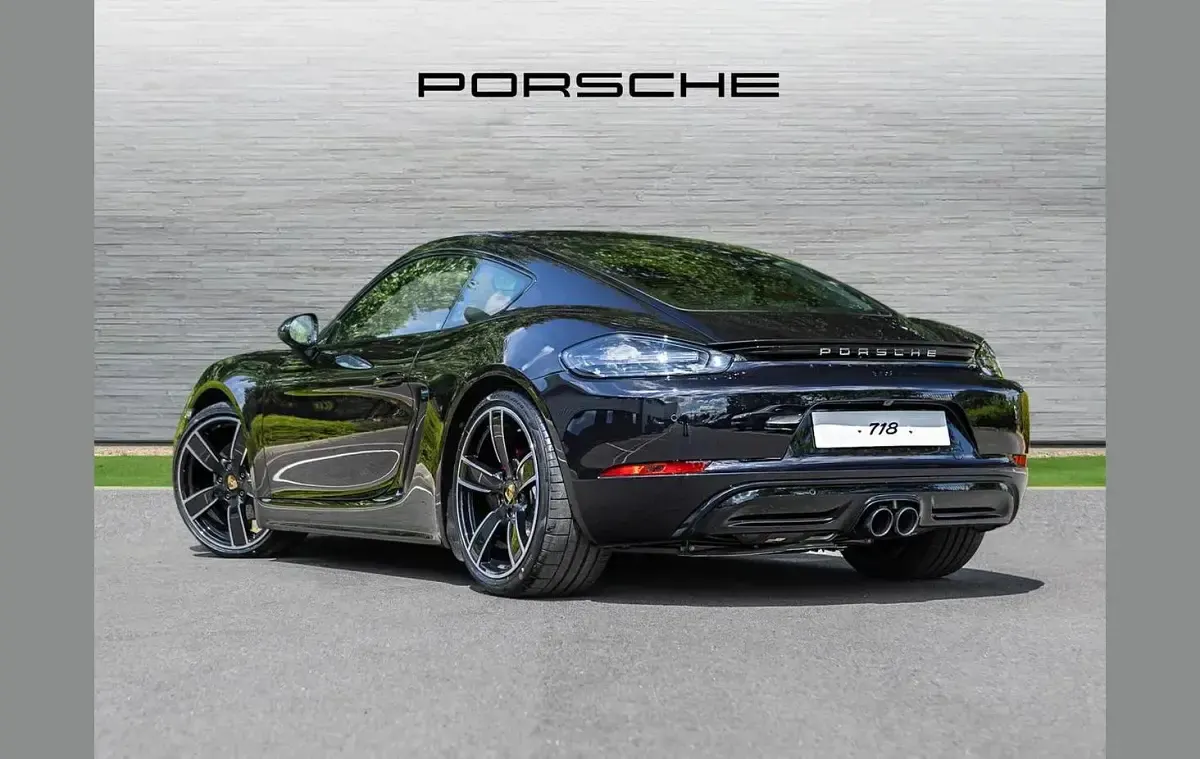 New Porsche Cayman 344 HP (253 kW) 2026 Black Coupe
