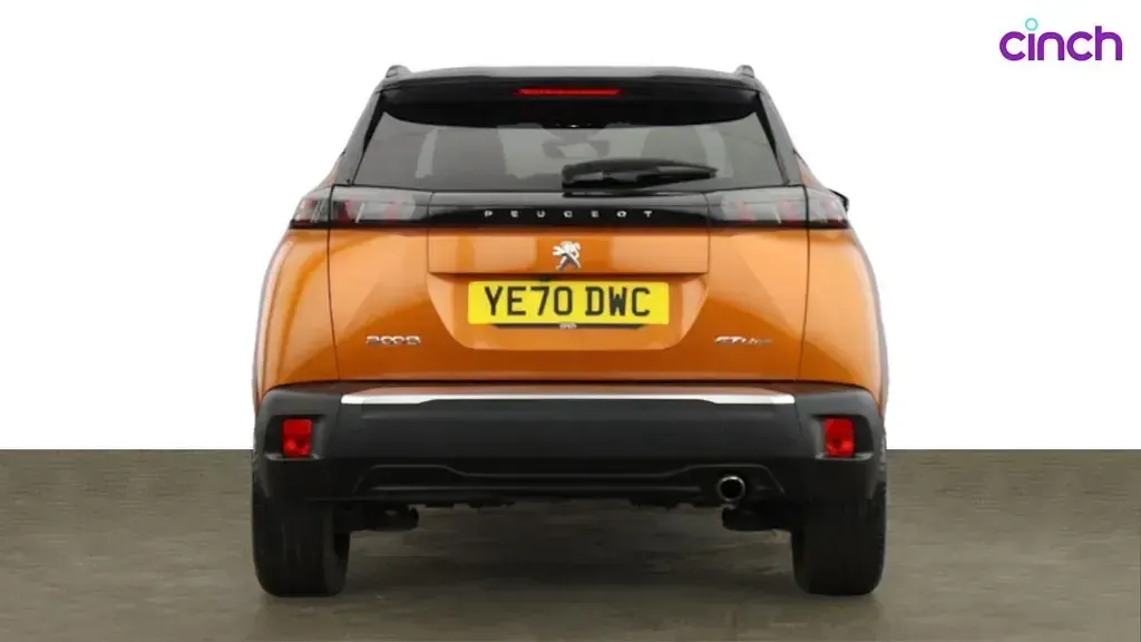 Used Peugeot 2008 GT-line 2020 Orange SUV