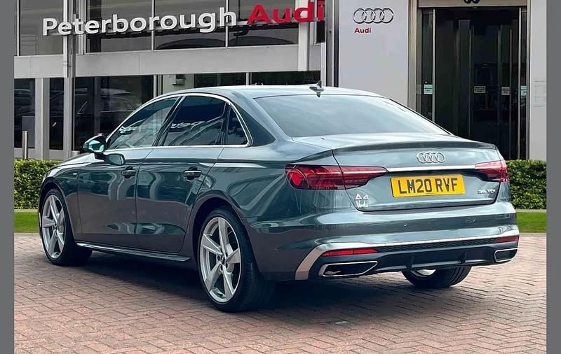 Used Audi A4 S-Line 161 HP (118 kW) 2020 Grey Sedan
