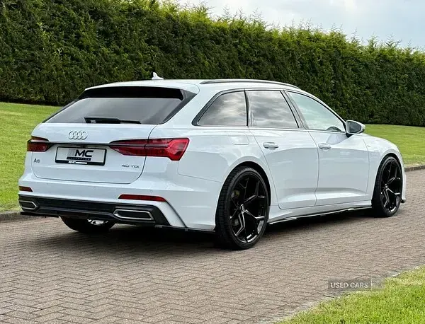 Used Audi A6 S-Line 204 HP (150 kW) 2020 White Estate
