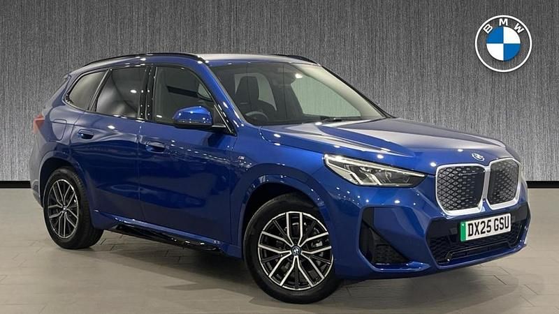 Blue New 2025 BMW iX1 M Sport SUV | £35,799 (A bit pricey) - Image 1/4