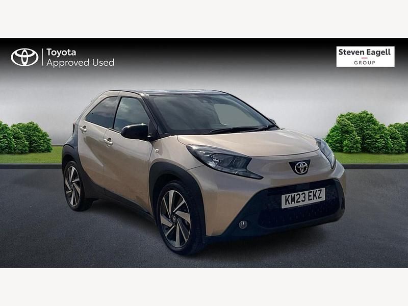 Beige Used 2023 Toyota Aygo Hatchback | £13,450 (Fair price) - Image 1/3