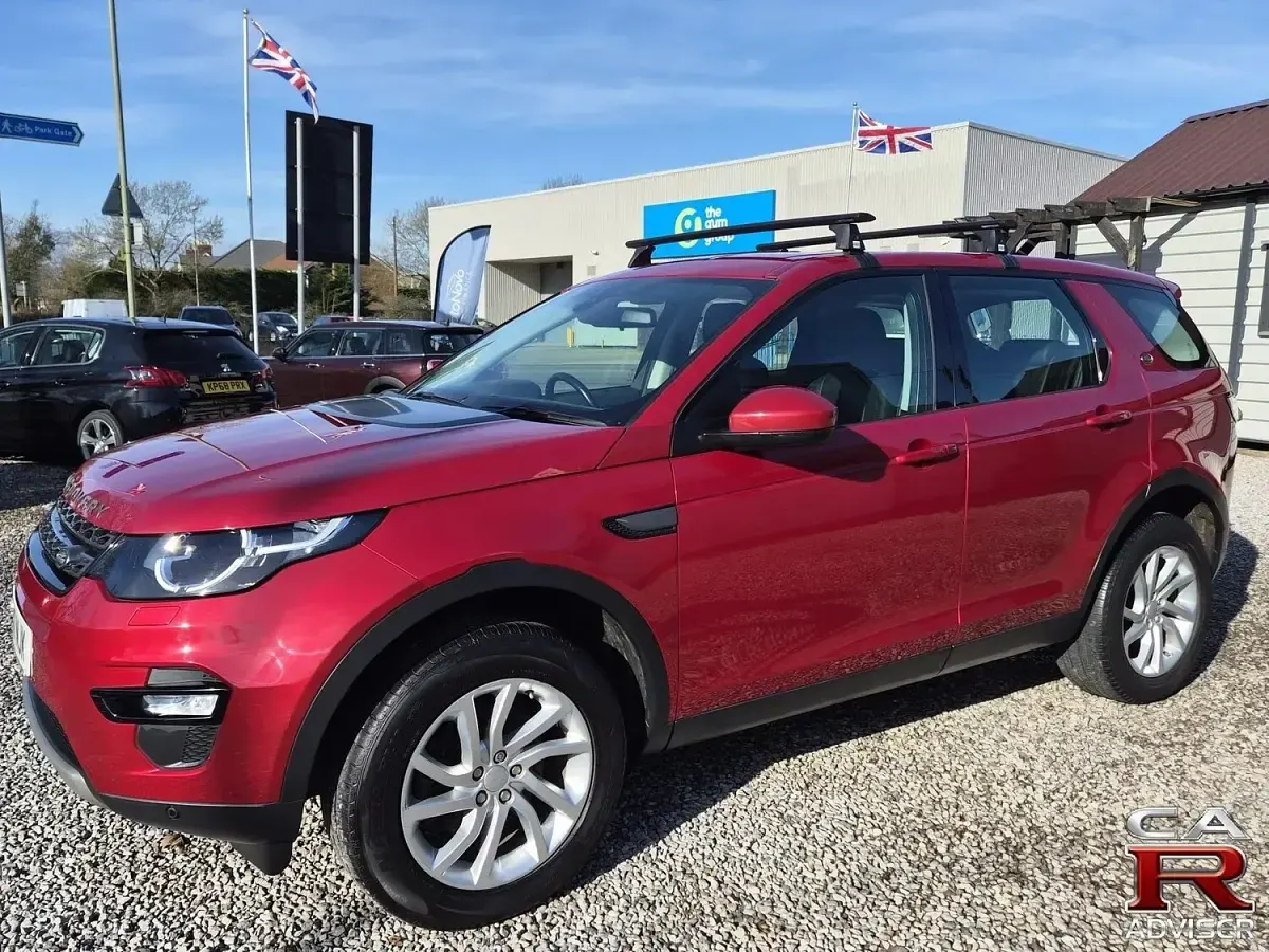 Used Land Rover Discovery Sport SE 180 HP (132 kW) 2017 Red SUV