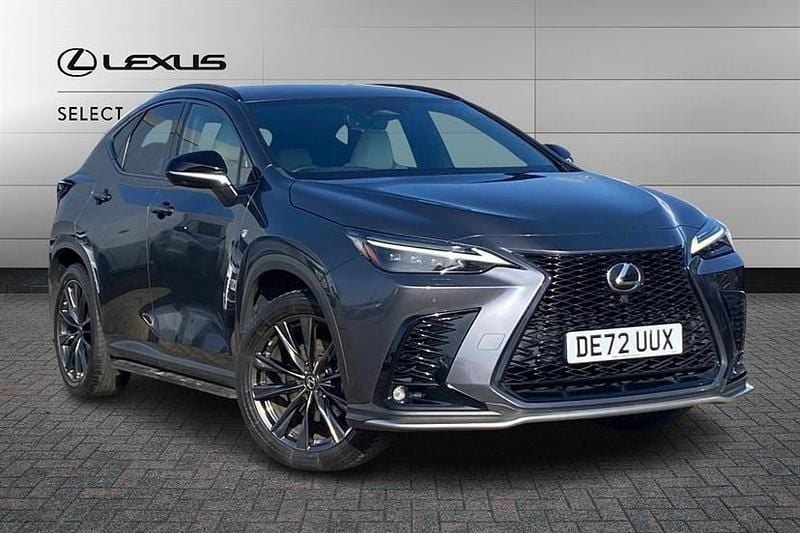 Used Lexus NX350h Sport Line 242 HP (177 kW) 2022 Sonic grey SUV