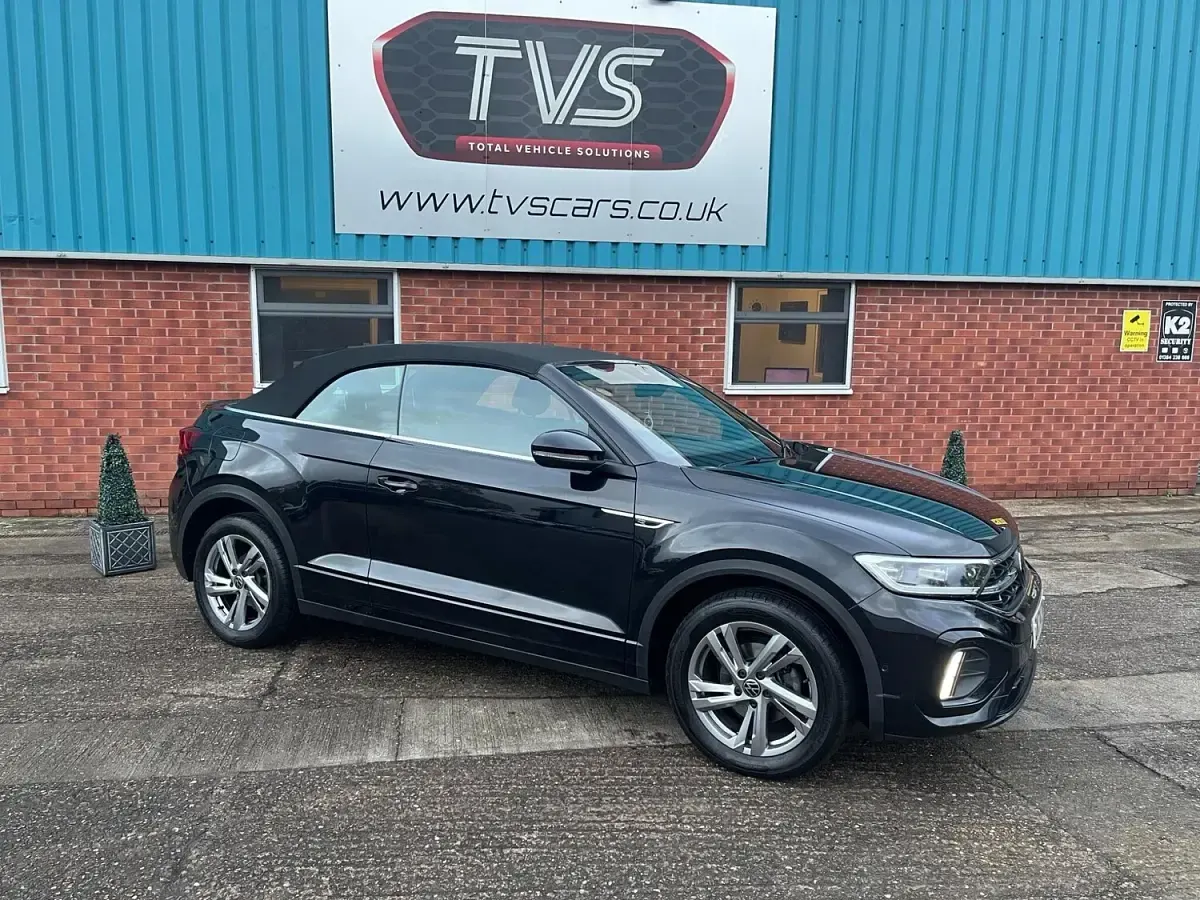 Used VW T-Roc Cabriolet R-line 2024 Black Cabriolet
