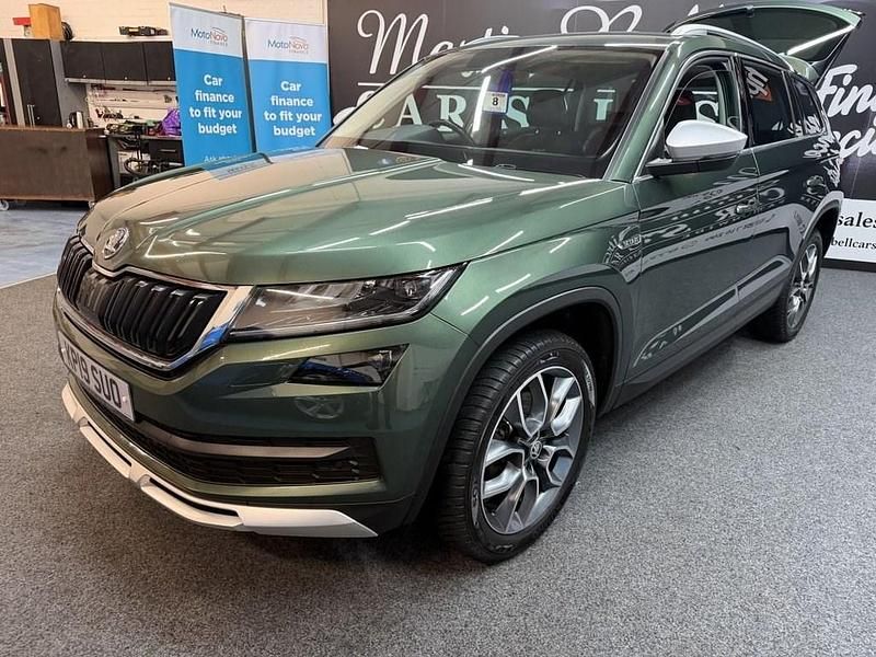 Used Skoda Kodiaq Scout 4x4 2019 Green SUV