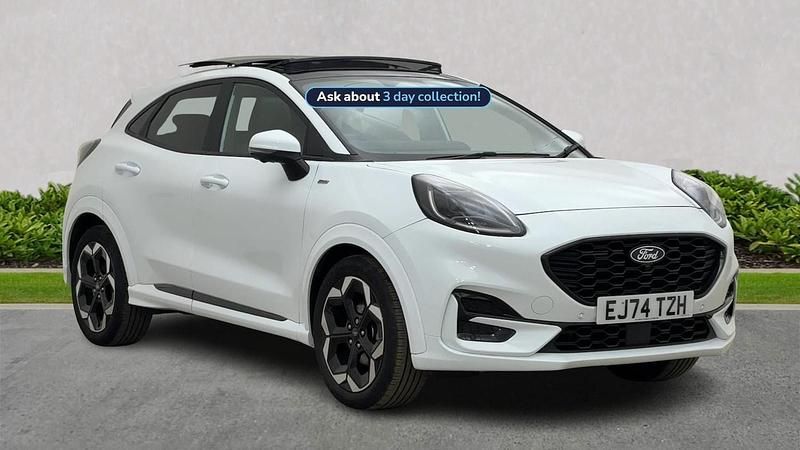 White Used 2024 Ford Puma ST-Line X SUV | £20,899 (Expensive) - Image 1/2