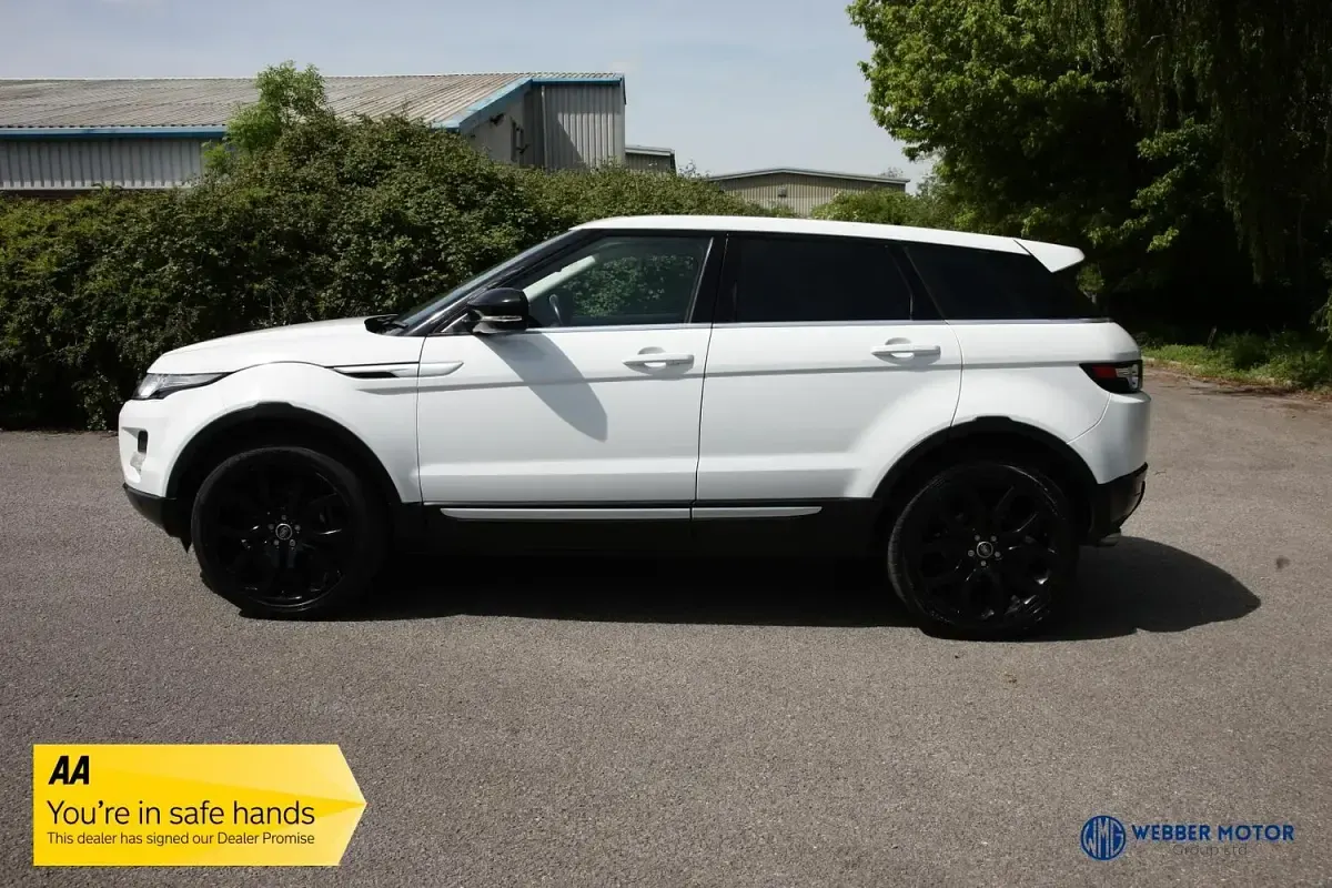 Used Land Rover Range Rover evoque Prestige 190 HP (139 kW) 2013 White SUV
