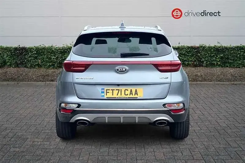 Used Kia Sportage GT-Line 136 HP (100 kW) 2022 Silver SUV