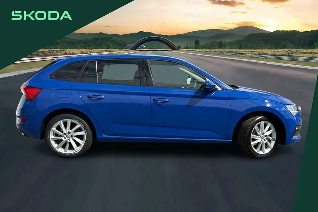 Used Skoda Scala SE L 81 HP (59 kW) 2023 Energy blue Hatchback