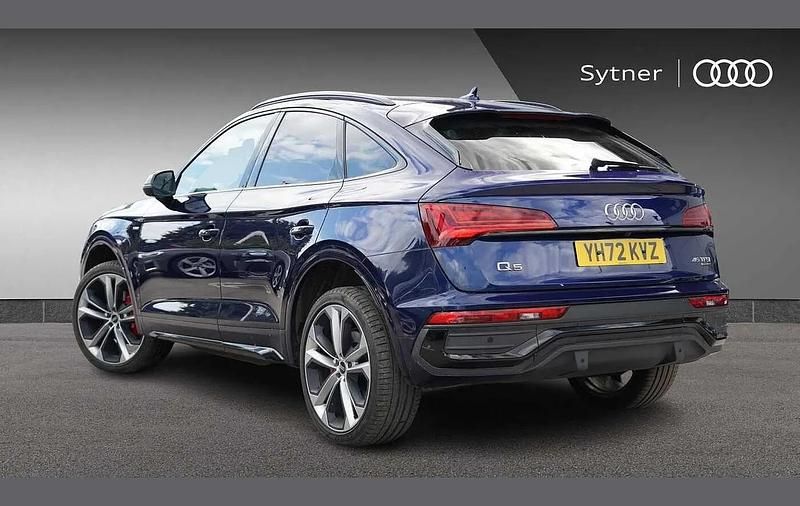Used Audi Q5 Sportback Comfort 261 HP (191 kW) 2022 Blue SUV
