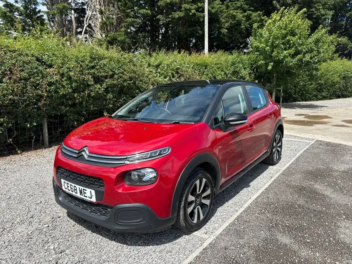 Used Citroën C3 Feel 2018 Red Hatchback