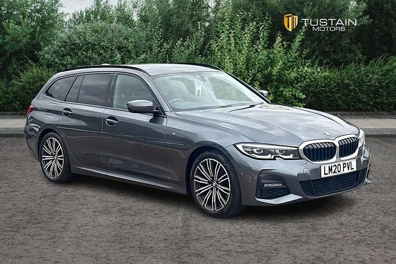 Grey Used 2020 BMW 320 M Sport Estate | £18,399 (Fair price) - Image 1/4