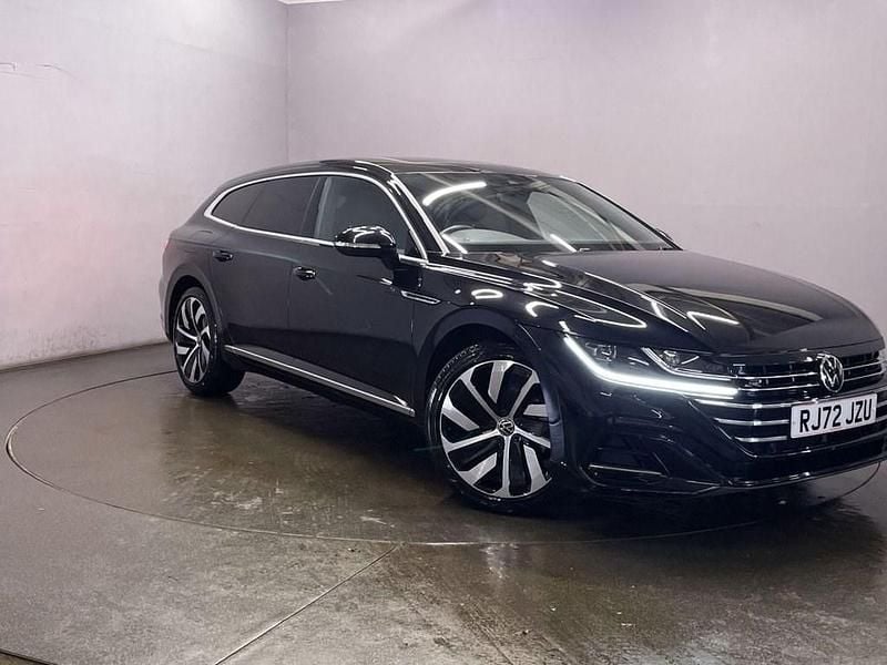 Black Used 2022 VW Arteon R-line Estate | £24,999 (Fair price) - Image 1/4
