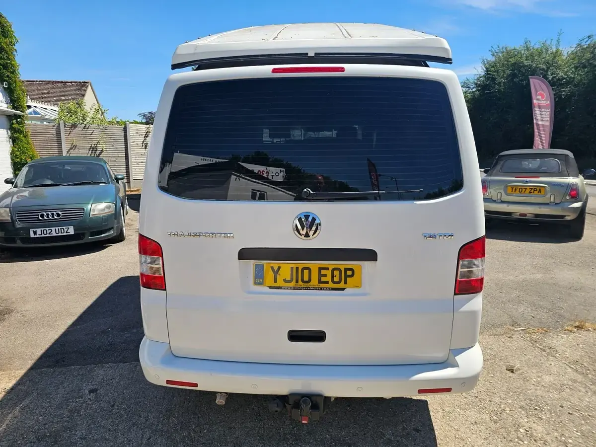 Used VW T5 102 HP (75 kW) 2010 White Van