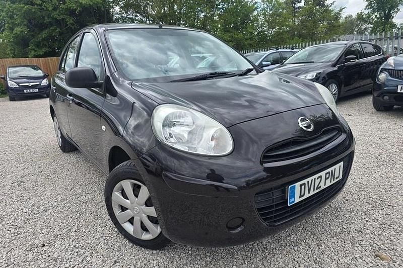 Black Used 2012 Nissan Micra Visia Hatchback | £1,795 (Fair price) - Image 1/1
