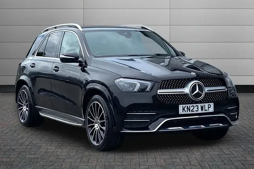 Used Mercedes GLE400 AMG Line Premium 330 HP (242 kW) 2023 Obsidian black SUV