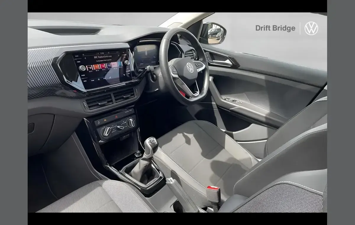 Used VW T-Cross Black Edition 95 HP (69 kW) 2023 Grey SUV