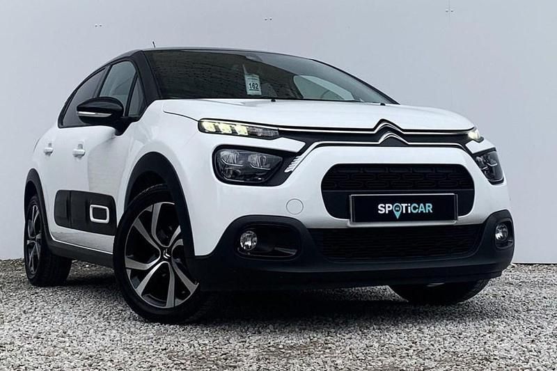 White Used 2024 Citroën C3 PureTech Hatchback | £14,295 (Fair price) - Image 1/4