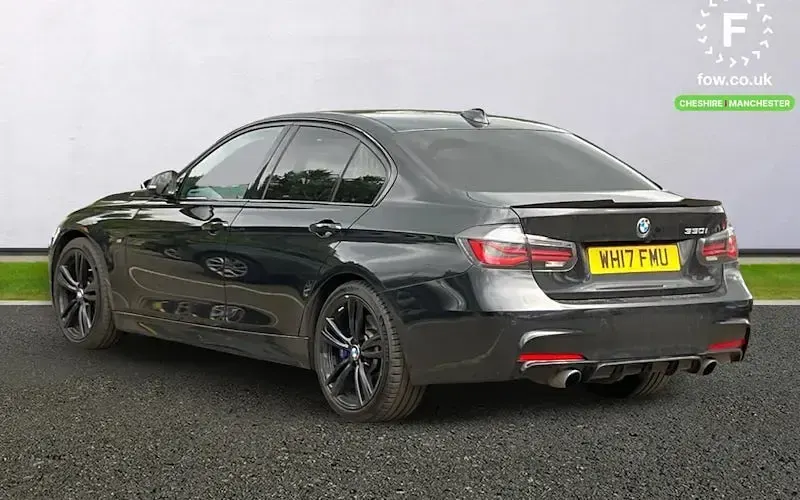 Used BMW 330 M Sport 252 HP (185 kW) 2017 Black Sedan