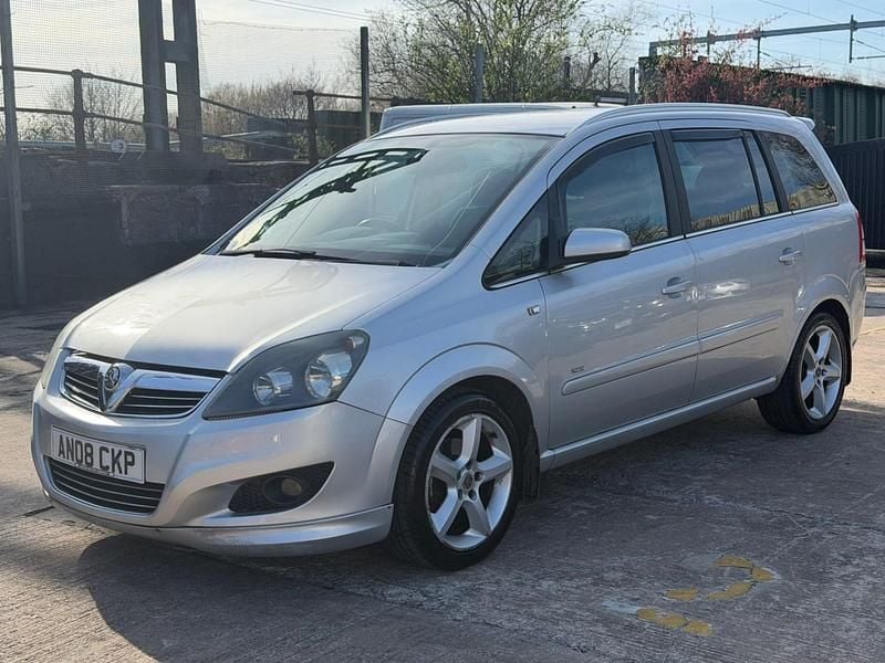 Used Vauxhall Zafira SRi 2008 Silver MPV