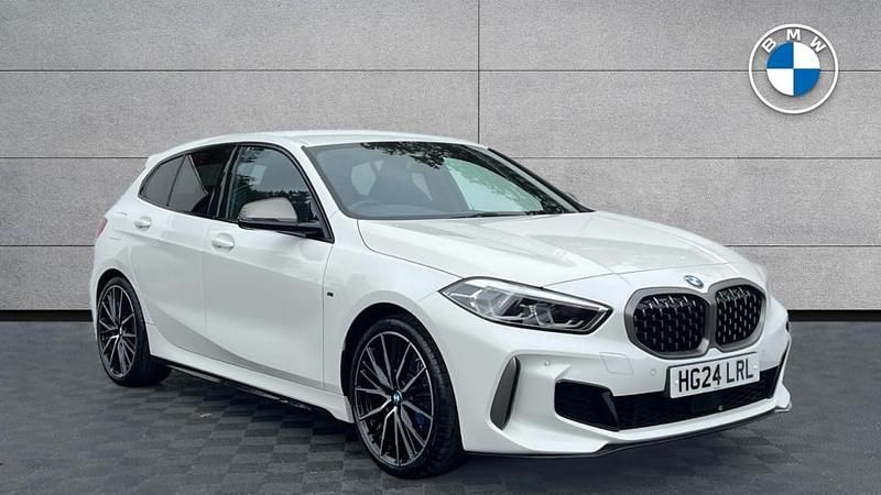 White Used 2024 BMW M135 Shadowline Hatchback | £30,493 (Fair price) - Image 1/4