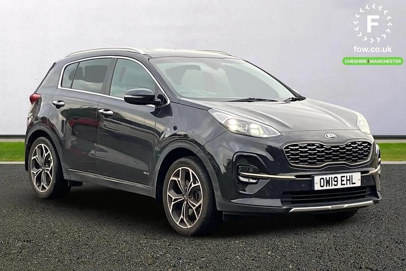 Black Used 2019 Kia Sportage 4 SUV | £12,999 (Fair price) - Image 1/3