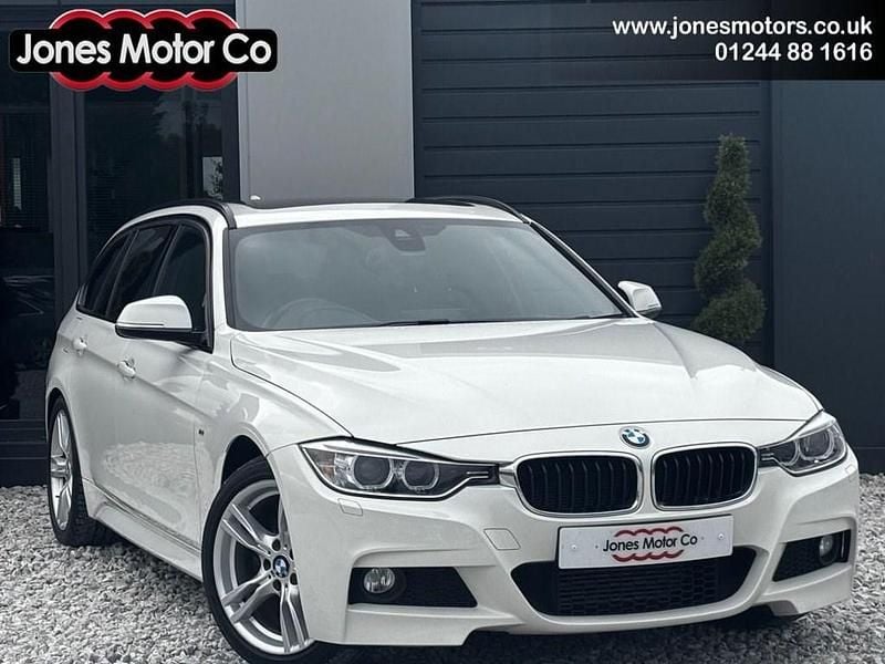 Black Used 2015 BMW 320 M Sport Estate | £14,695 (Good price) - Image 1/4