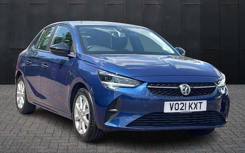 Blue Used 2021 Vauxhall Corsa Hatchback | £10,854 (Fair price) - Image 1/3