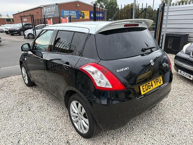 Used Suzuki Swift SZ-L 94 HP (69 kW) 2014 Black/white Hatchback