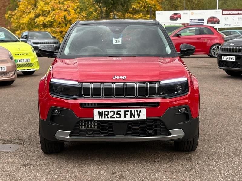 Red Used 2025 Jeep Avenger Summit SUV | £22,495 (Good price) - Image 1/4
