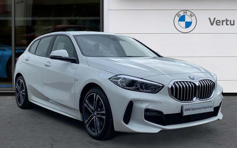 White Used 2023 BMW 118 M Sport Hatchback | £24,441 (Fair price) - Image 1/4