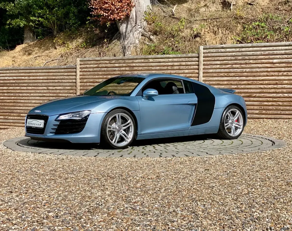 Used Audi R8 Coupé Advanced 420 HP (308 kW) 2008 Blue Coupe