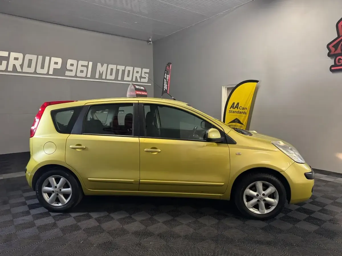 Used Nissan Note SE 2006 Yellow Hatchback
