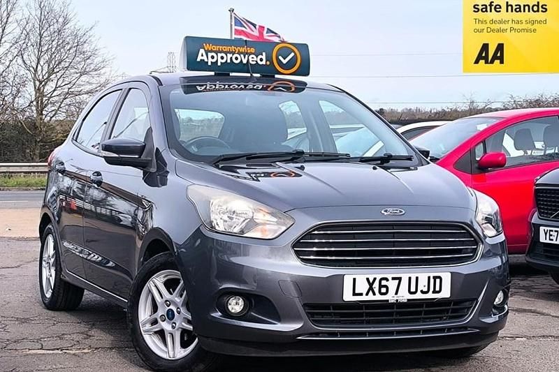 Used Ford Ka Plus Zetec 85 HP (62 kW) 2017 Grey Hatchback