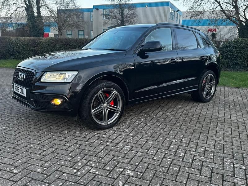 Used Audi Q5 S-line plus 2016 Black SUV