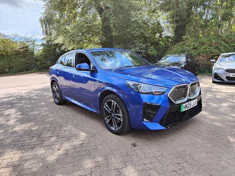 Portimao blue Used 2025 BMW iX2 M Sport SUV | £35,438 (Super price) - Image 1/4